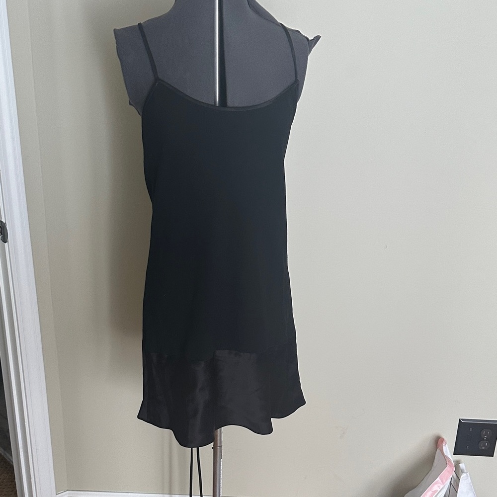Elegant DKNY Black slip dress